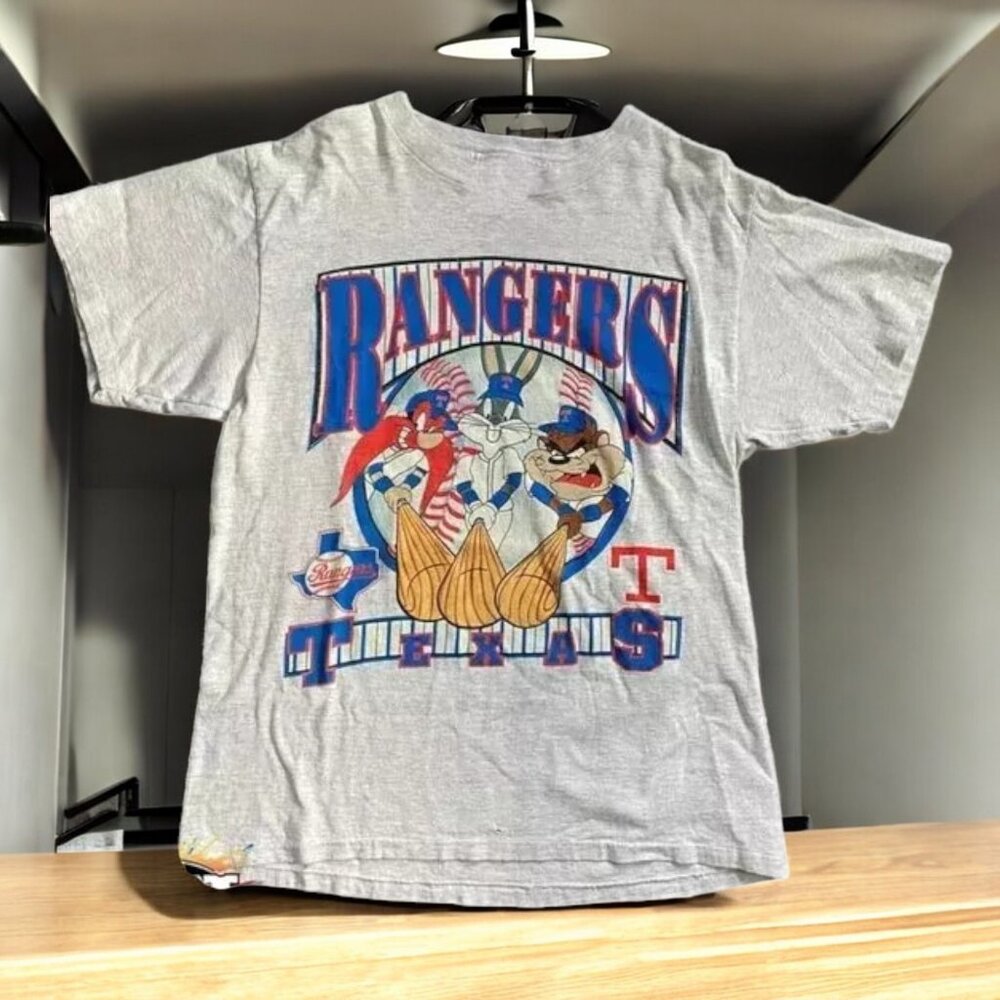 Texas Rangers Looney Tunes Shirt, MLB Baseball Shirt  AN44861